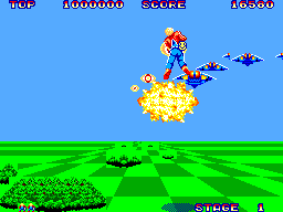 Space Harrier Screenshot 1